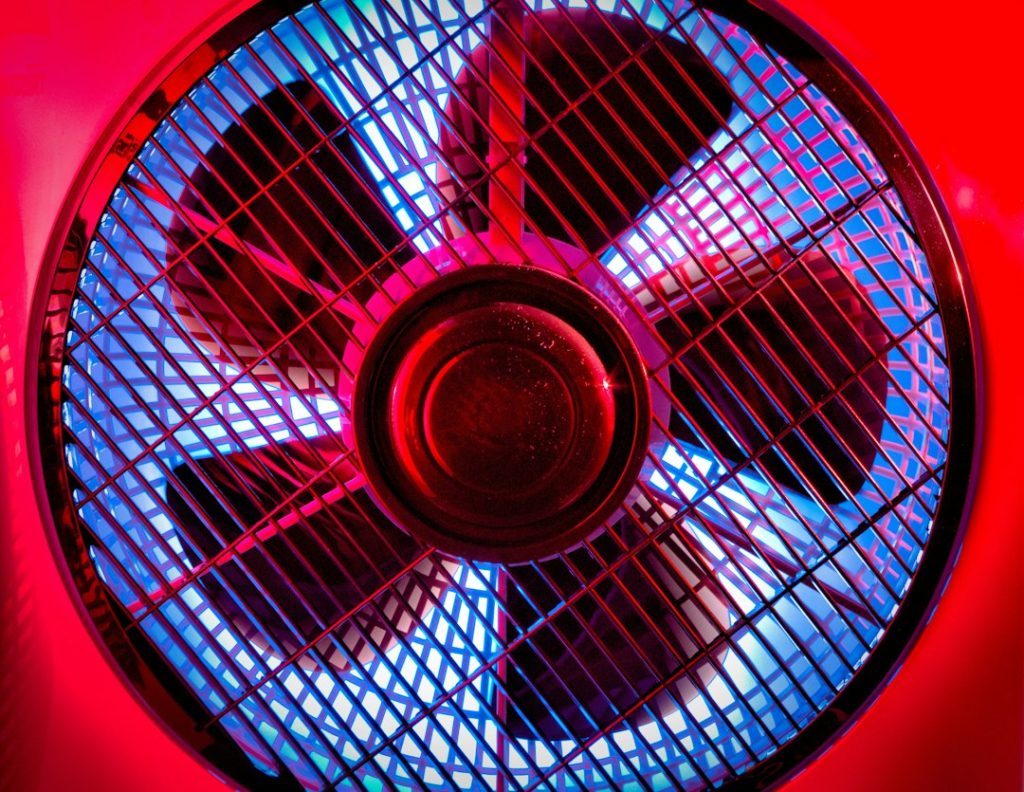 Ventilation fan for bathroom moisture and exhaust guide