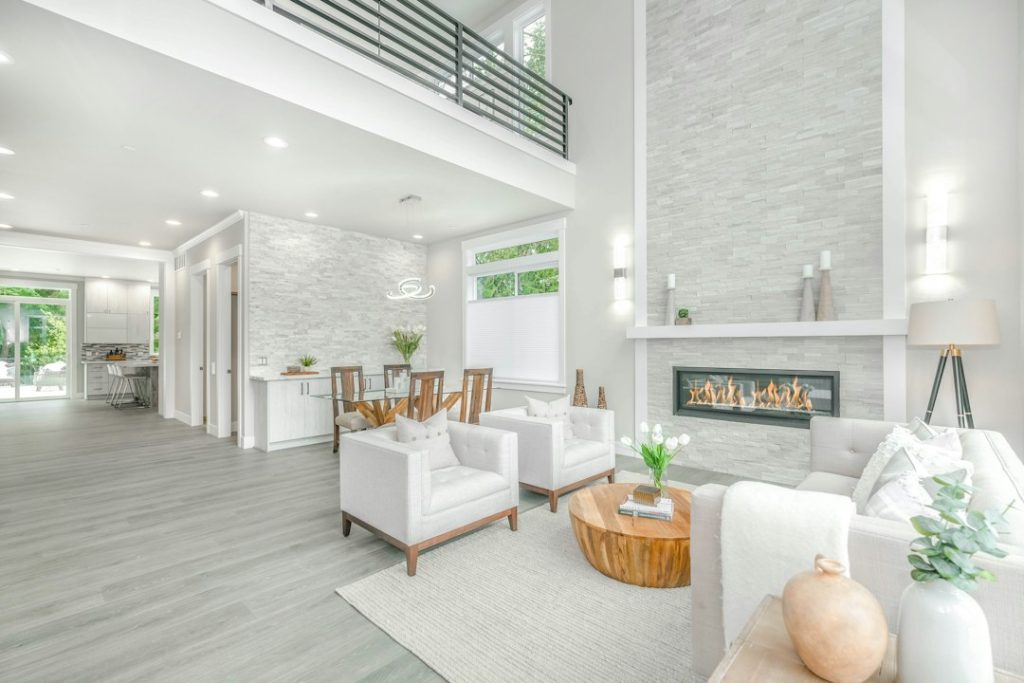 Modern living room interior