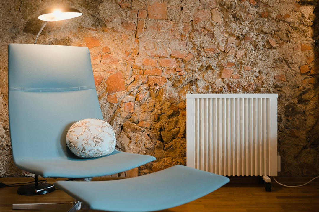 Electric home heater for first-use heating smell guide
