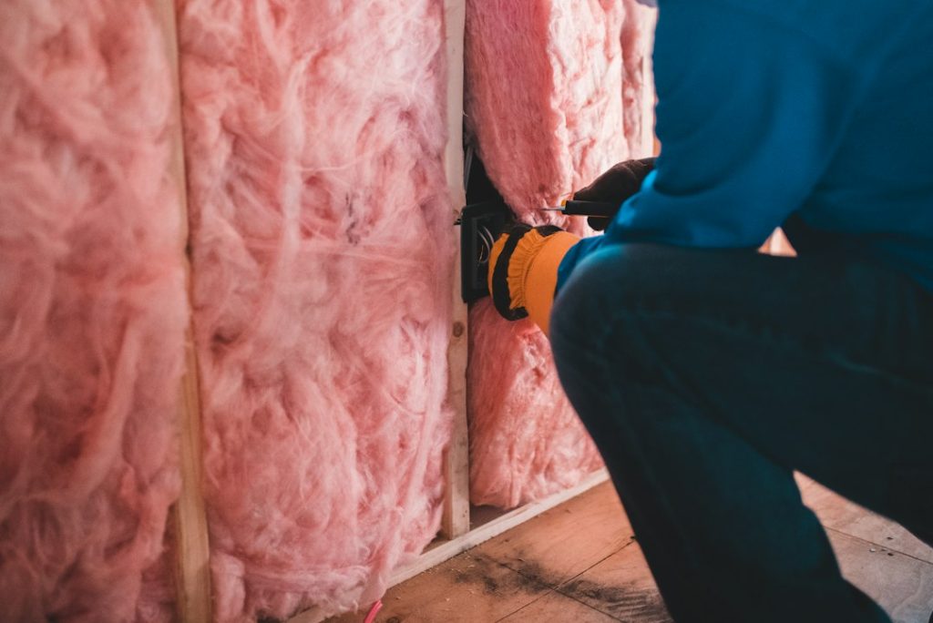 Home wall insulation and window renovation project