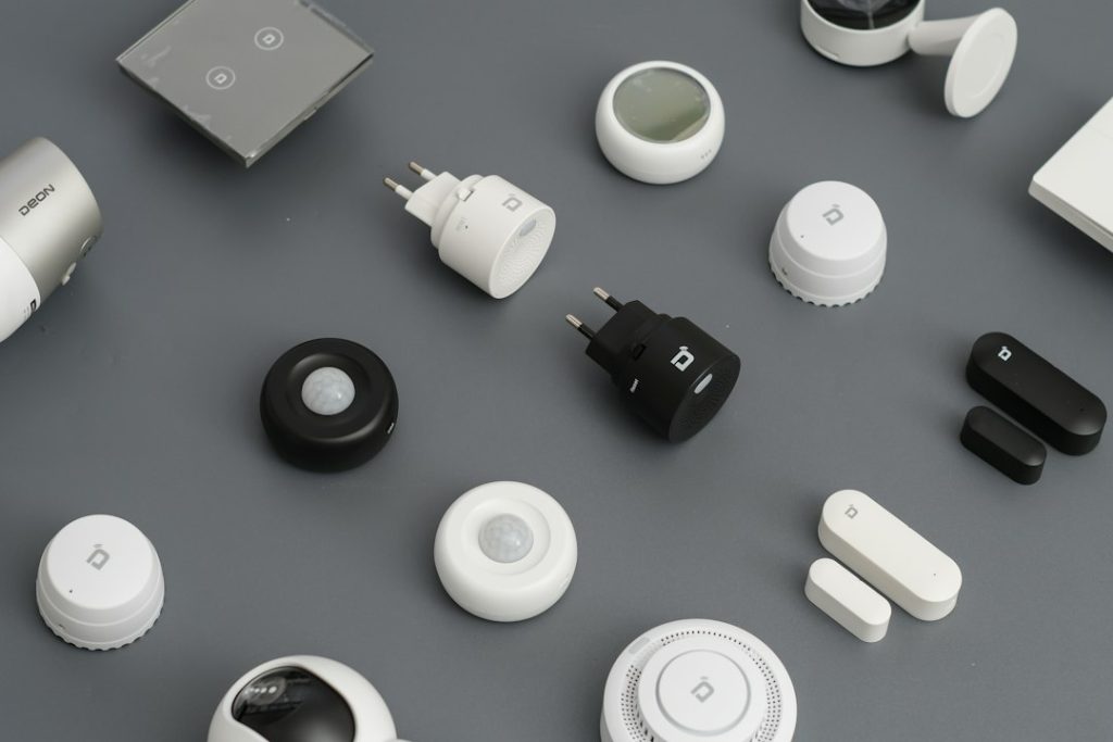 Connected smart-home security device