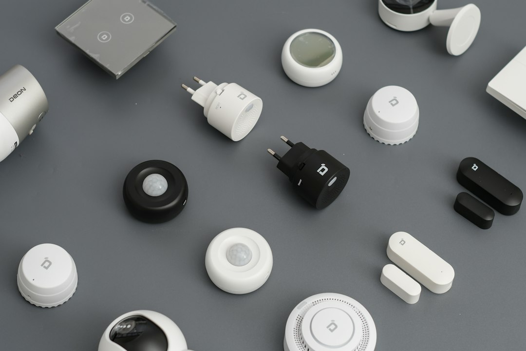 Connected smart-home security device