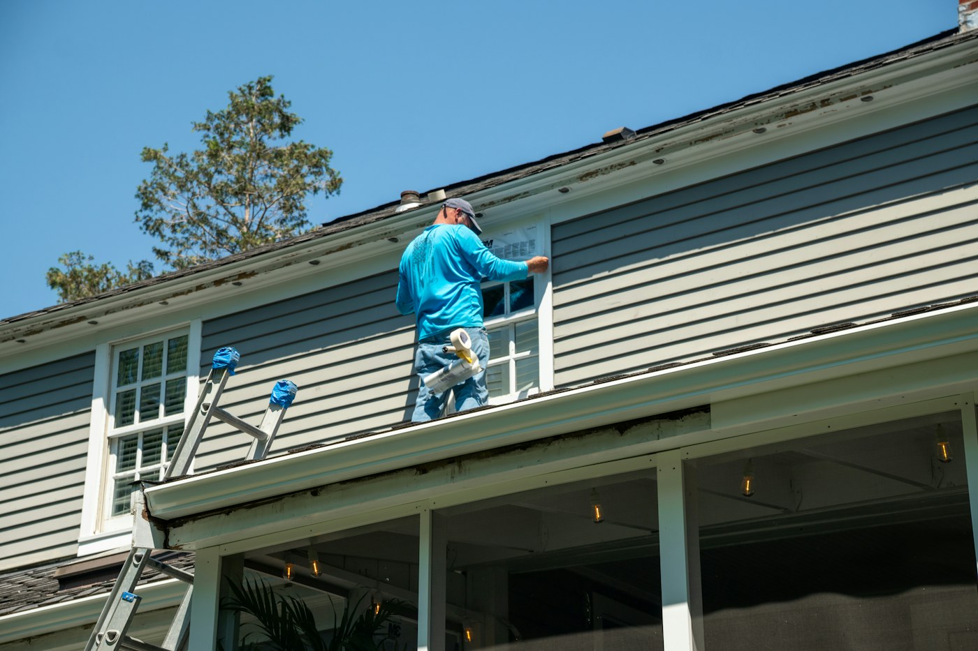 Residential window installation and replacement work